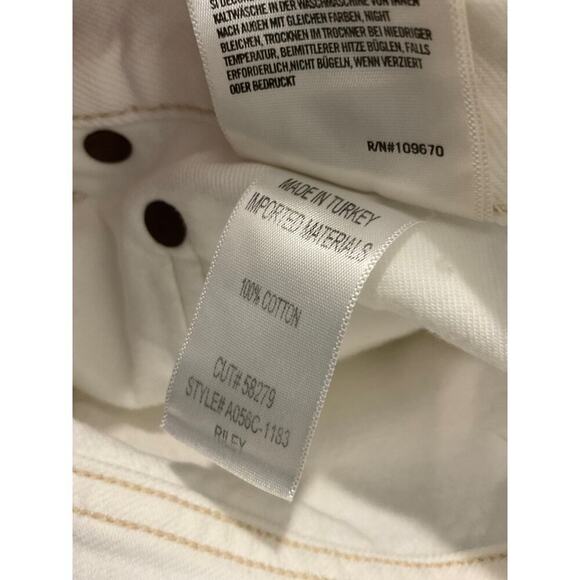 Agolde Riley High Rise Straight Jeans Size 30 - Picture 10 of 10